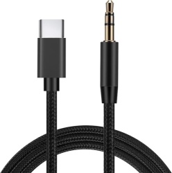 OTU USB-C to 3.5mm Aux Lead - 1.8m Nylon Braided